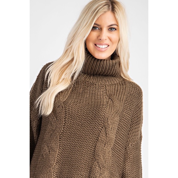 Cable Turtleneck Sweater - Picture 8 of 8